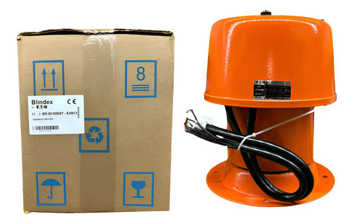 Sirene Eletrônica Sonora 105sm32-120v 120vca/cc Eaton Laranja