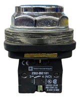 Botão 30mm Azul 1na+1nf Xb3ba612 Telemecanique Azul -