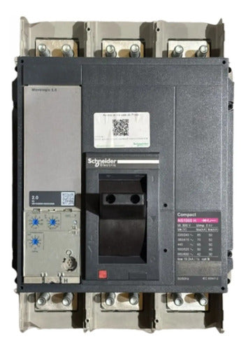 Disjuntor Tripolar 1000a Ns1000h Micrologic 2.0 Schneider