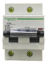 Disjuntor Termomagnetico 80a 2p K32a2c80 Schneider