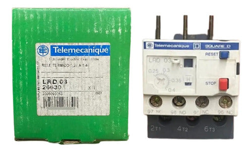 Relé De Sobrecarga Térmica 0.25-0.40a Lrd03 Telemecanique 690v