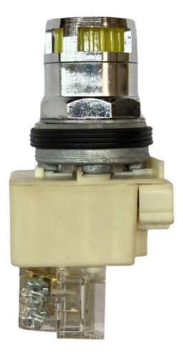 Botão 30mm Metálico Amarelo 9001k3l40yh13 Schneider Amarelo