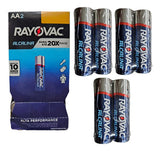 Pilha Rayovac Alcalina Aa 1,5v Lr6 Kit Com 06 Peças