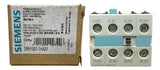 Bloco De Contato Auxiliar 3na+1nf 3rh1921-1ha31 Siemens -