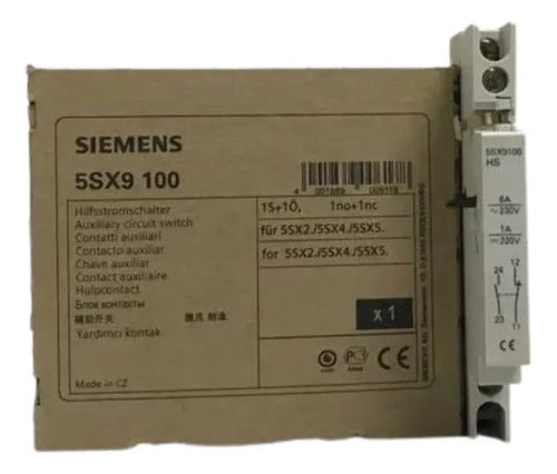 Contato Auxiliar Siemens 5sx9-100 -
