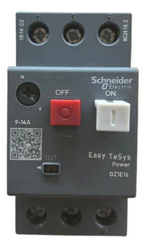 Disjuntor Termomagnético 9-14a Gz1e16 Schneider 690v 50-60hz