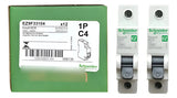 Kit Com 2: Disjuntor Easy9 1p 4a Curva C Ez9f33104 Schneider