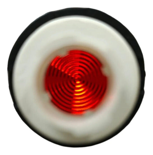 Kit Com 2: Botão Sinaleiro V301/13 30 Mm Vermelho Schmersal Vermelho Não Se Aplica