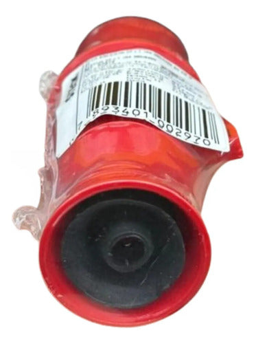 Kit Com 2: Plug S3079 16a 2p+t 380/440v 9h Vm Ip44 Steck 380/440