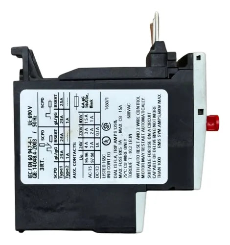 Relé Térmico 3ru1116-0cb0 0,18-0,25a Siemens -