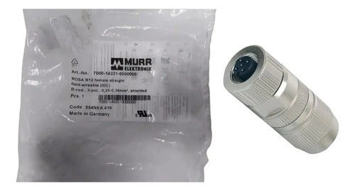 Conector Fêmea 7000-14221-0000000 Murr Novo!