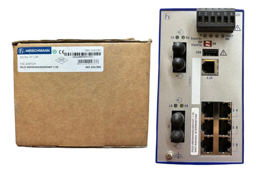 Switch Hirschmann 943.434.999 Novo !!!