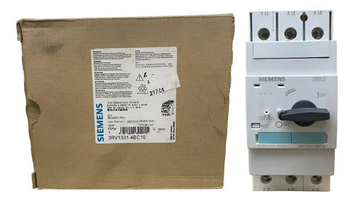 Disjuntor Motor 20a 3rv1331-4bc10 Siemens - 50/60hz