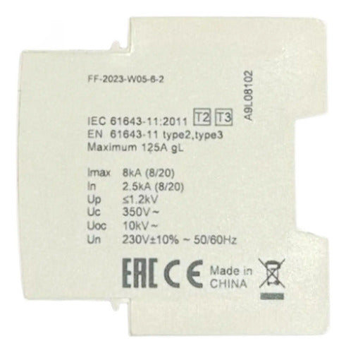 Cartucho Para Protetor De Surto C8-350 A9l08102 Schneider 230 V Ca