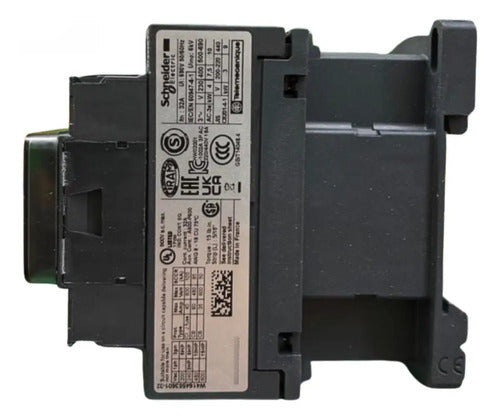 Contator 3p 18a Ac-3 127vca 1na+1nf Lc1d18fc7 Schneider (nv) 127v