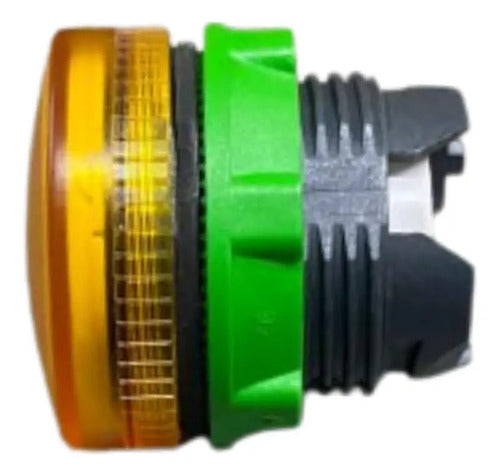 Kit Com 3: Sinalizador Modular 22mm 250v Xb5av65 Schneider Laranja