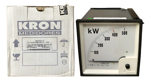 Wattimetro Ew96 Esq. 19 1600/5a 230/115v Trmv Em 400kw Kron 230/115v