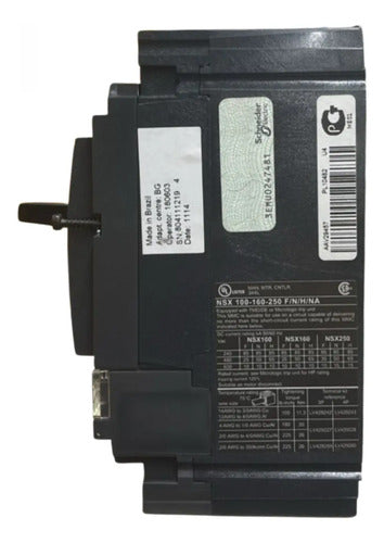 Disjuntor Tripolar 16a Nsx100f-tm16d Lv429637 Schneider