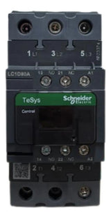 Contator 3p 80a 1na + 1nf 120v Lc1d80ag7 Schneider 120v