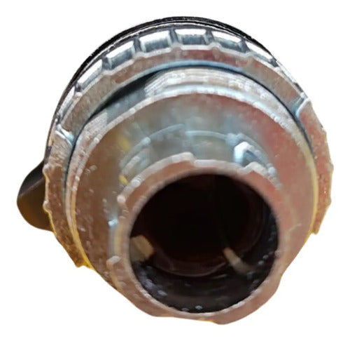 Botão Comutador Longo 2 Travas Preto Kz3 90/01 Ace Schmersal Preto Não Se Aplica