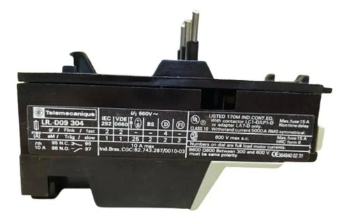 Relé Térmico Lr1d09304 0,40-0,63a Telemecanique -