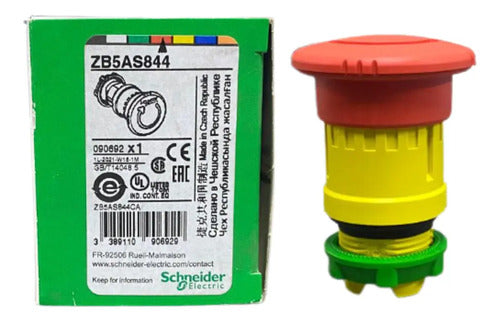Cabeçote Para Botão De Emergência Ø22mm Zb5as844 Schneider