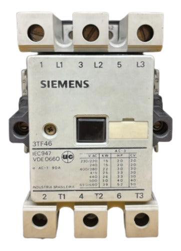 Contator 45a 220v 3tf4622-0an1 2na+2nf Siemens 220v
