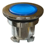 Cabeçote Para Botão Luminoso Faceado Azul Zb4fw363 Schneider Azul 0