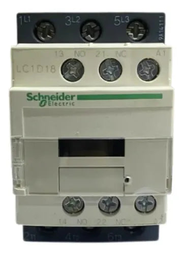 Kit Com 2 Peças: Contator Lc1d18e7 48vca Schneider 48vca