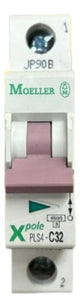 Kit Com 10 Peças: Disjuntor Unipolar Pls4-c32-mw 32a Moeller