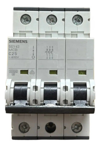 Disjuntor 3p C25 5sy4325-7 Siemens