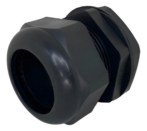 Kit Com 5: Prensa Cabo Pvc 2 S857lpti R-longa Preto Steck