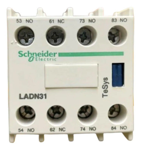 Bloco De Contato Auxiliar Tesys 3na+1nf Ladn31 Schneider 690v