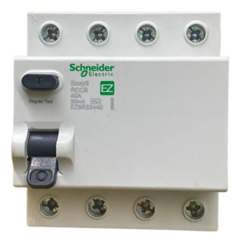 Interruptor Diferencial Idr 4p 40a 30ma Ez9r33440 Schneider