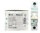 Kit Com 6 Peças: Disjuntor Unipolar Pls4-c50-mw 50a Moeller