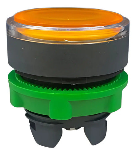 Kit Com 2: Cabeçote Para Botão Laranja Zb5ah053 Schneider Laranja -