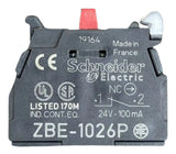 Kit Com 2 Peças: Bloco De Contato Zbe1026p Schneider