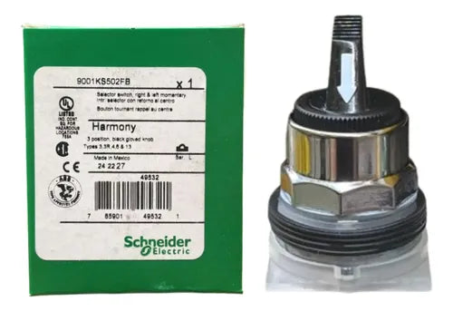 Cabeçote P/ Comutador 30mm Metálico 9001ks502fb Schneider Metálico