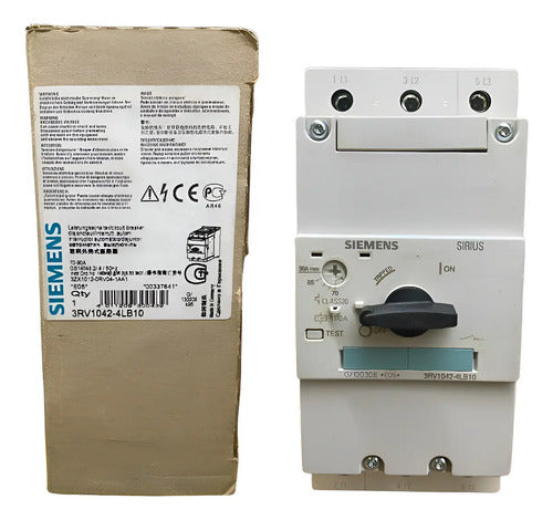Disjuntor Motor 3rv1042-4lb10 70-90a Siemens - 50/60hz