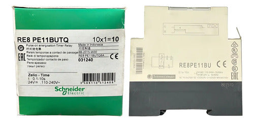 Rele Temporizador 110/240vca 24vca/cc Re8pe31butq Schneider 24vca/cc - 110/220v