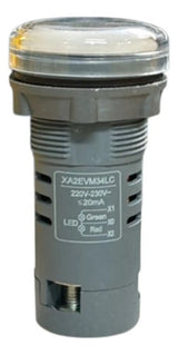 Kit Com 5: Sinalizador 22mm Led Vd/vm 220vca Xa2evm34lc 220vca