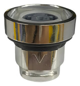 Kit C/ 2: Cabeçote Para Botão 22mm Metalico Zb4ba0 Schneider Metálico -