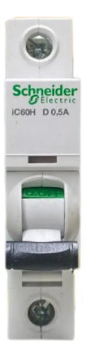 Disjuntor Acti9 Ic60h 1p 0.5a Curva D A9f85170 Schneider