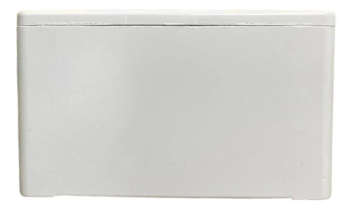 Botoeira Metalica Vazia 22mm 2 Furos Xapd2602 Schneider Cinza