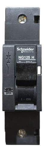 Disjuntor Unipolar Ng125h Curva C 63a 18712 Schneider 230 50/60 Hz
