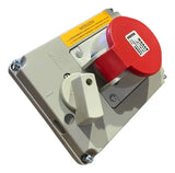 Tomada Emb 3p+n+t 16a 380/440v 6h Vm S5046t Steck  Vermelho