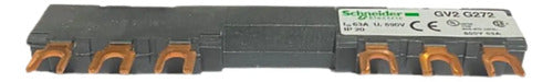 Jogo De Barra Tripolar 63a Gv2g272 72mm Telemecanique