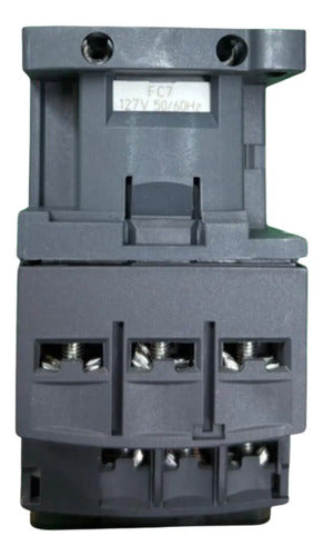 Contator 3p 18a Ac-3 127vca 1na+1nf Lc1d18fc7 Schneider (nv) 127v