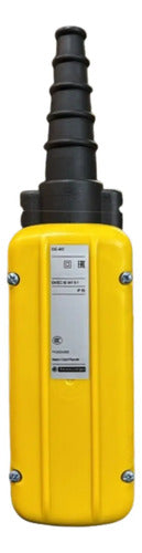 Botoeira Pendente 3 Furos Ø22mm Xaca03 Schneider Amarelo
