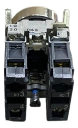 Botão Ø22mm Metálico Preto Na+nf Xb4ba25 Schneider Preto -